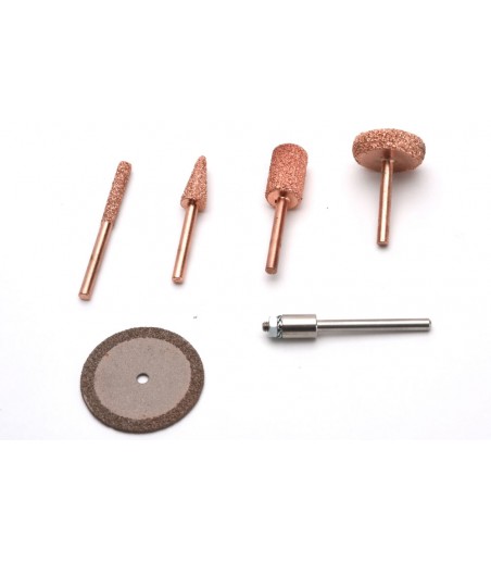 Perma Grit 5pc Rotary Kit (Coarse)