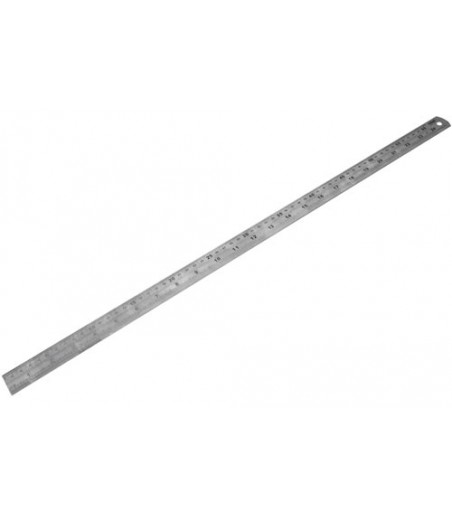 Rolson Stainless Steel Ruler - 600mm