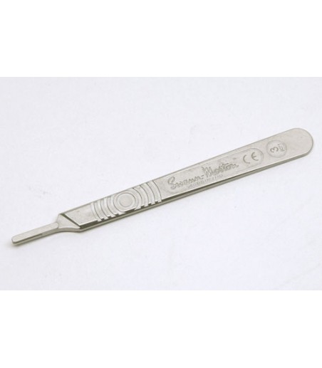 Swann-Morton No.3 Scalpel Handle Only (Stainless)