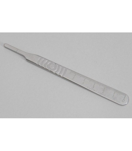 Swann-Morton No.4 Scalpel Handle Only (Stainless