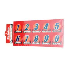 Futaba Racing Numbers(3sets Of 0~9) (U-FDEC-20)