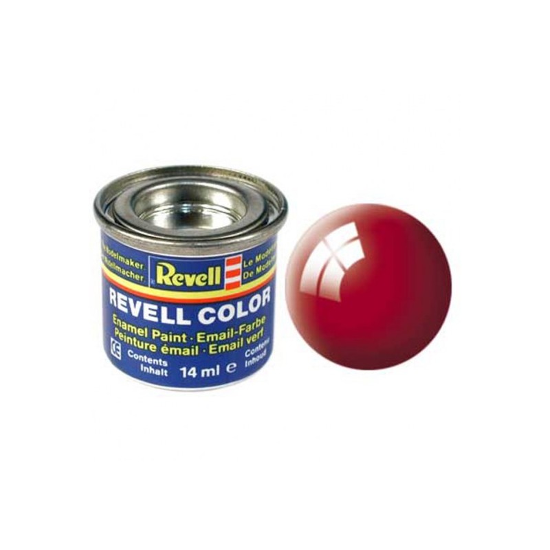 Revell 14ml Tinlets 31  Fiery Red Gloss