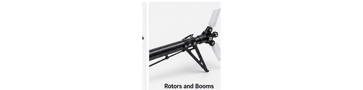 Rotors and Booms